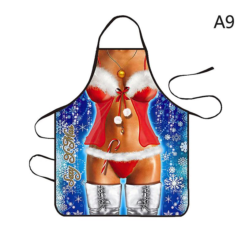 Funny Kitchen Apron Cooking Baking Party Cleaning Aprons For Christmas Apron