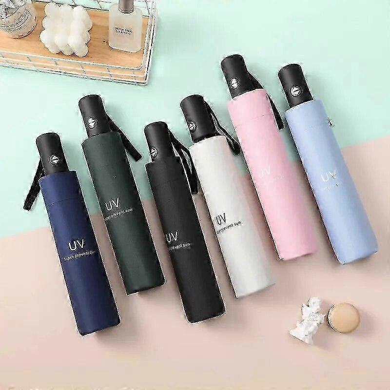 8 Ribs Travel Rain Sun Umbrellas Windproof Multi-color Travel Umbrella Automatic Open And Close 2025