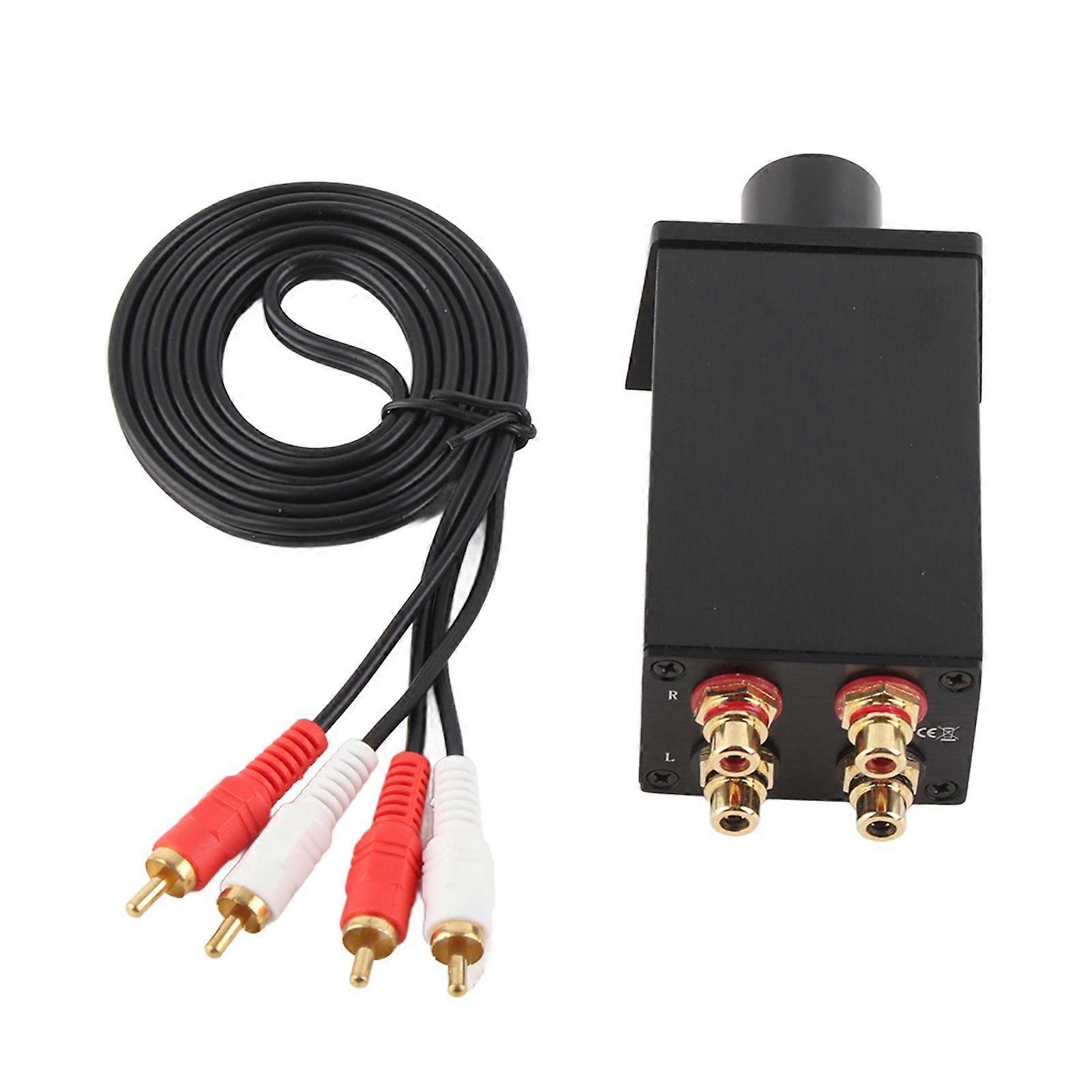 Volume Controller Black High Accuracy Passive Preamp Aluminum Alloy Amplifier Components