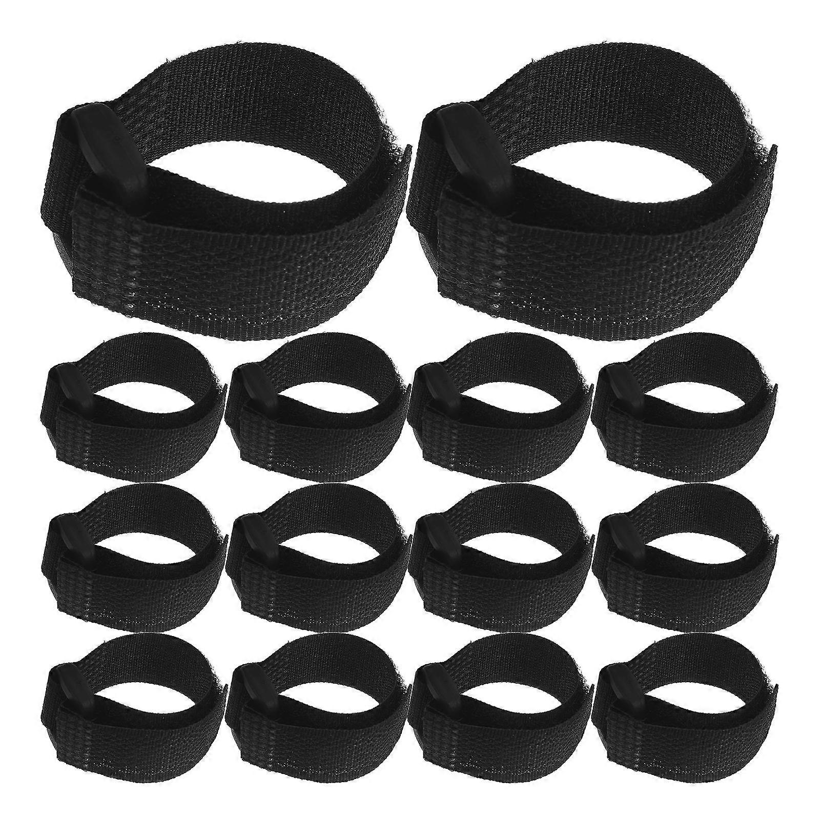Reusable Hook and Loop Fastener Cable Tie with 50Pcs Nylon Straps