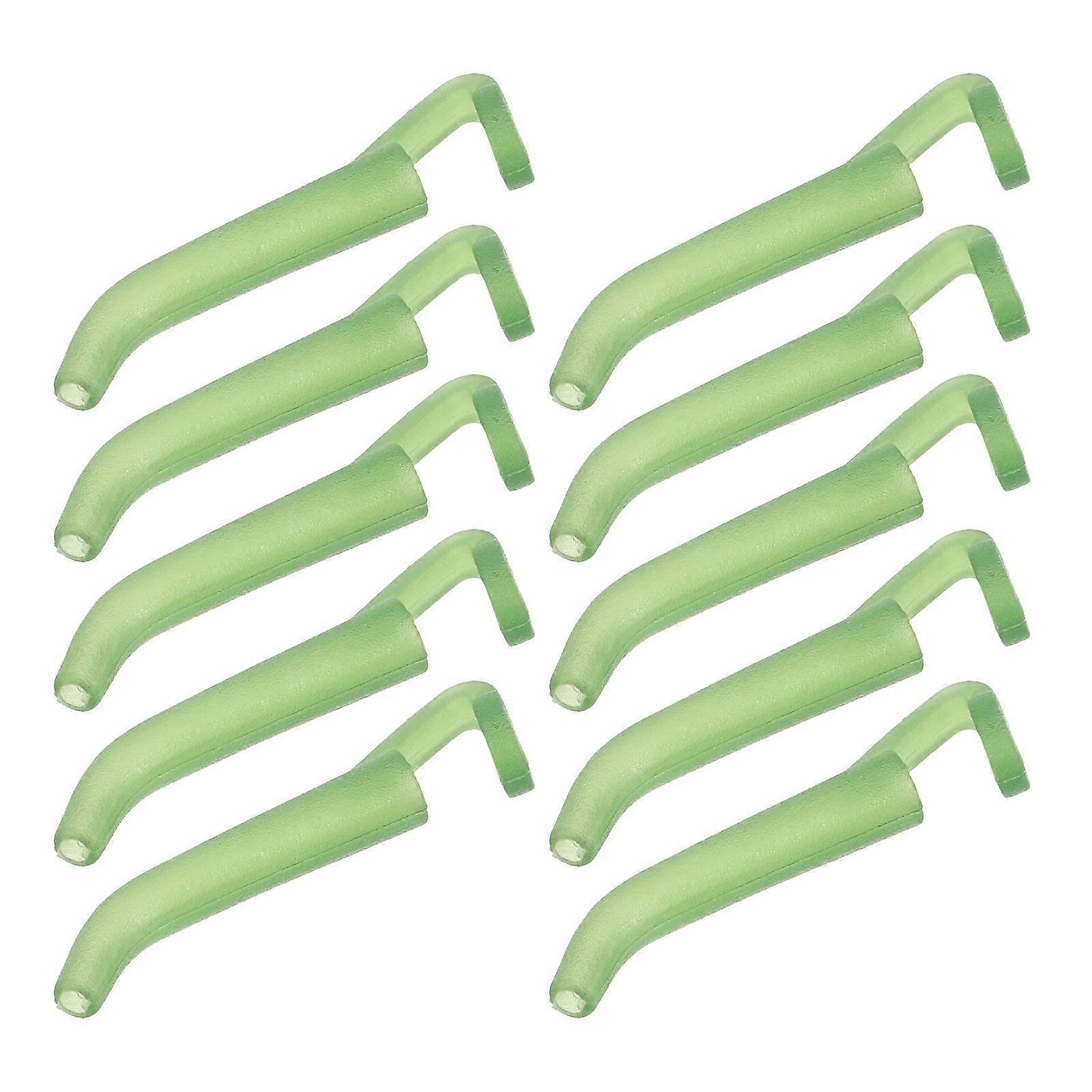 Silicone Hook Tube Fishing Line Aligner for Carp 20Pcs Rig Sleeves