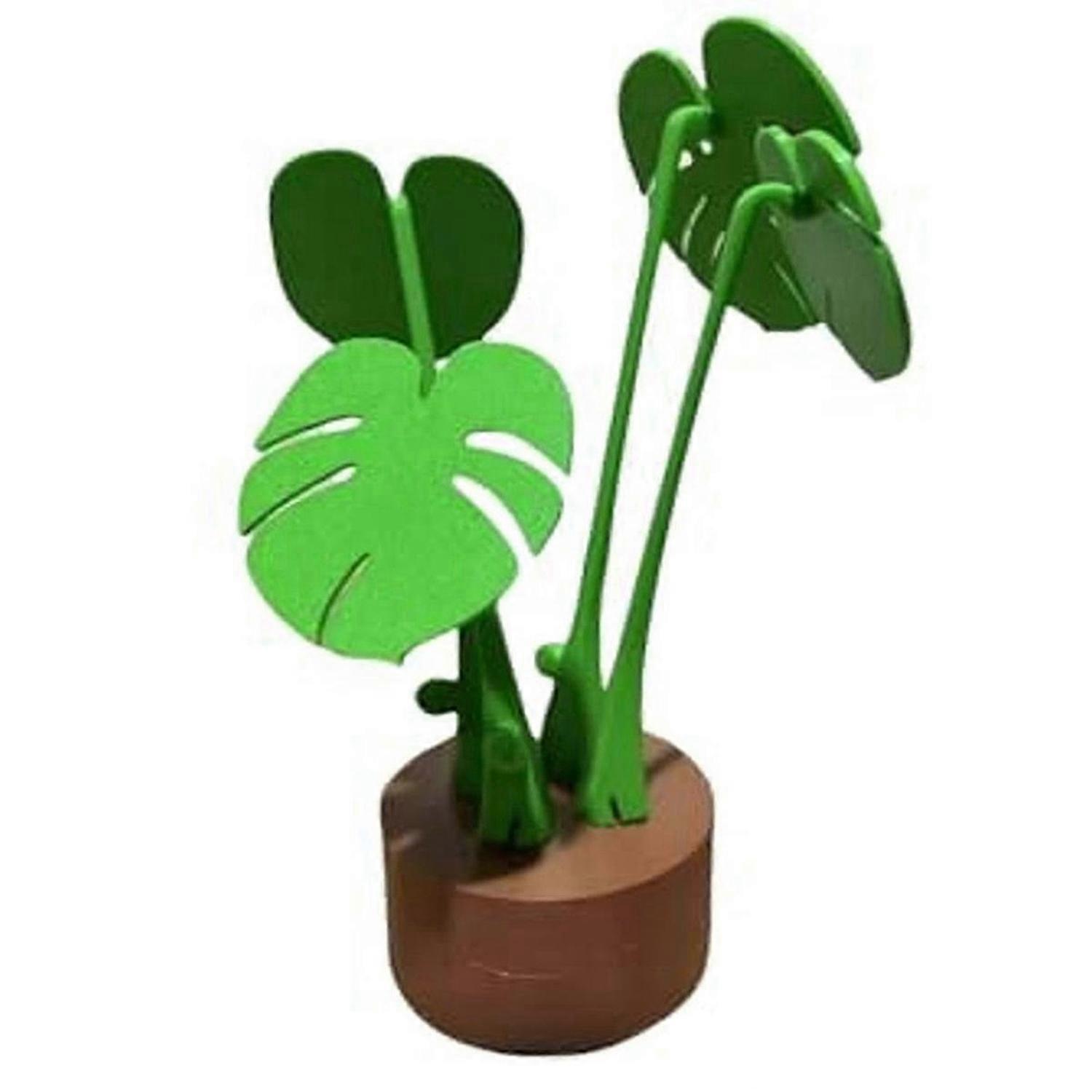 Monstera coasters plant non-slip coasters, monstera coaster set