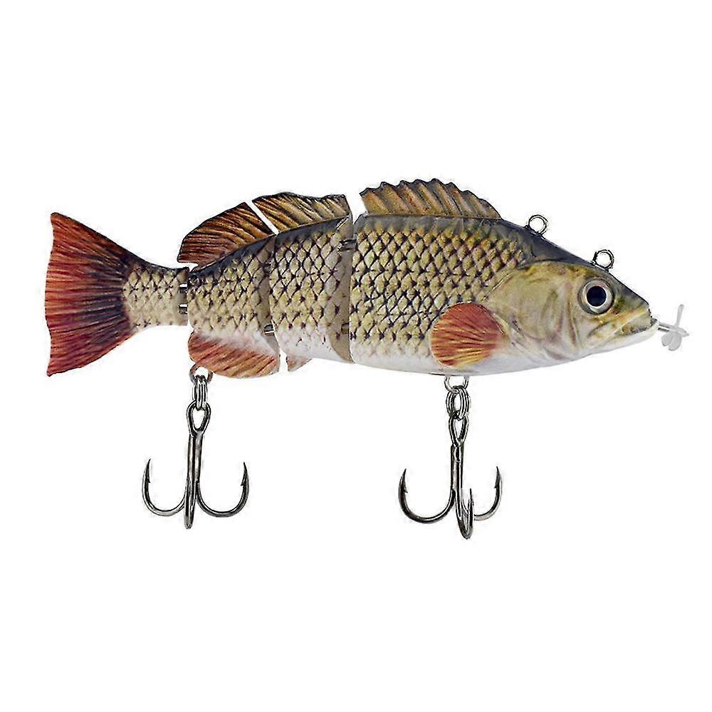 LED Illuminated Robotic Swimbait for Deep Sea and Night Fishing