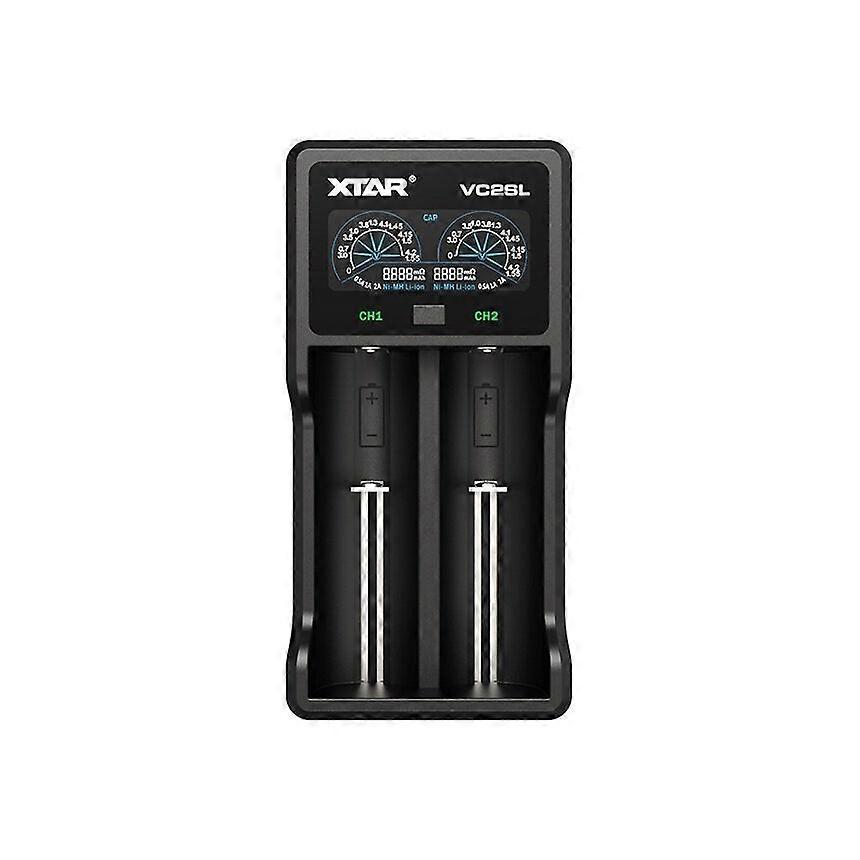 Xtar Vc2sl Batterijlader Li-ion / Ni-MH / Ni-CD 18650