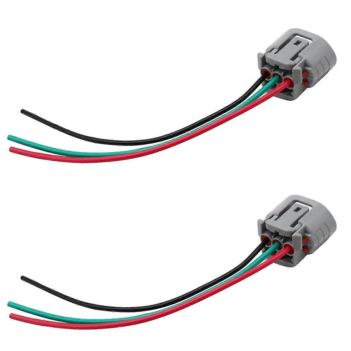 2Pcs Alternator Pigtail Harness Plug Connector H7100 for V6 3.5L 2009-2014