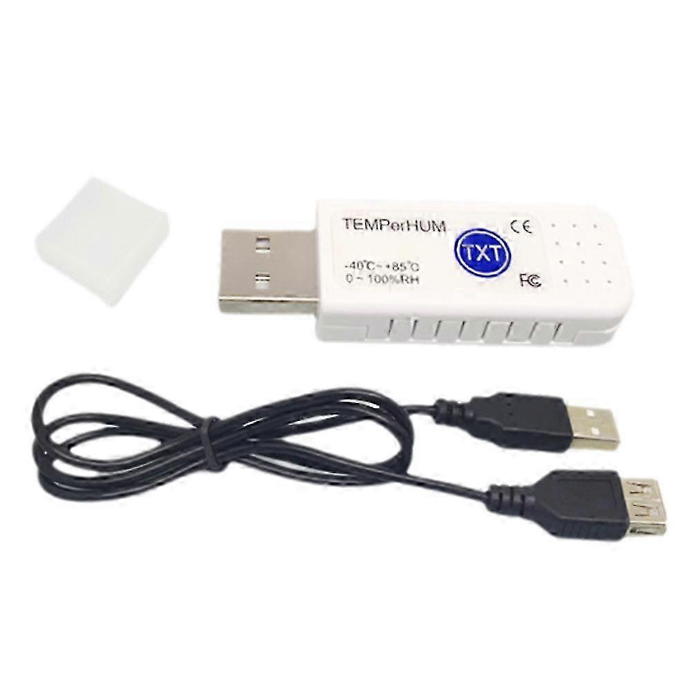 USB Thermometer Computer Temperature Sensor Temperature Probe Aquarium Industry Remote Monitor TEMPerHUM Edition 0927