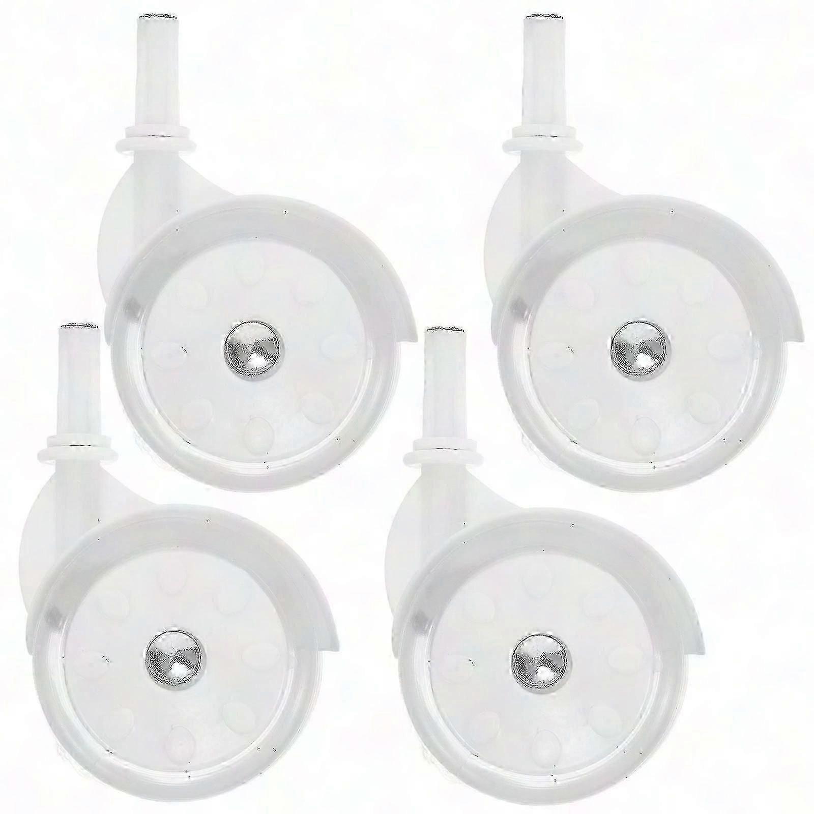 4-Pack Universal Stroller Wheels - Replacement for Baby Trend & More