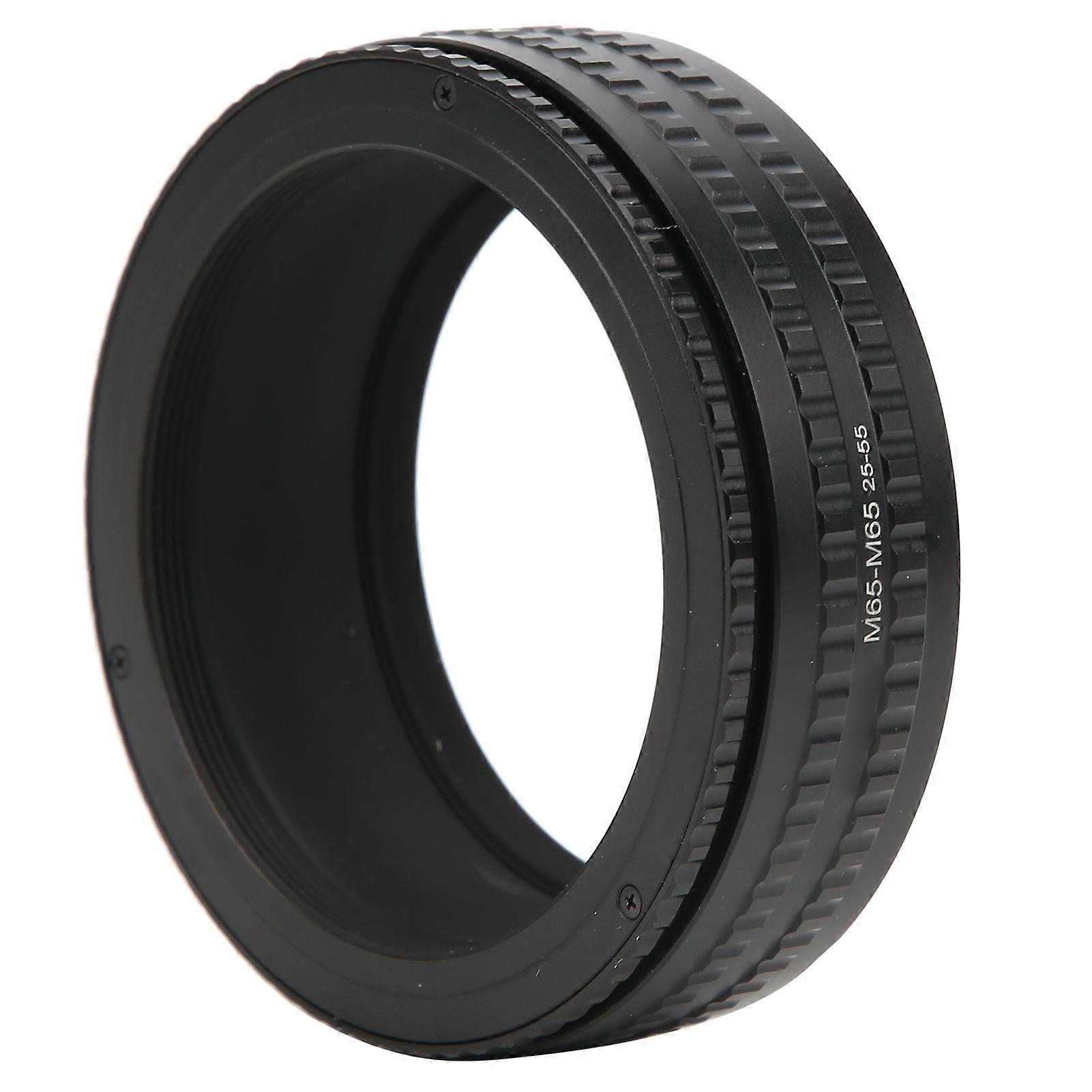 NEWYI M65M65 2555mm Camera Adjustable Focusing Helicoid Adapter Macro Extension Tube