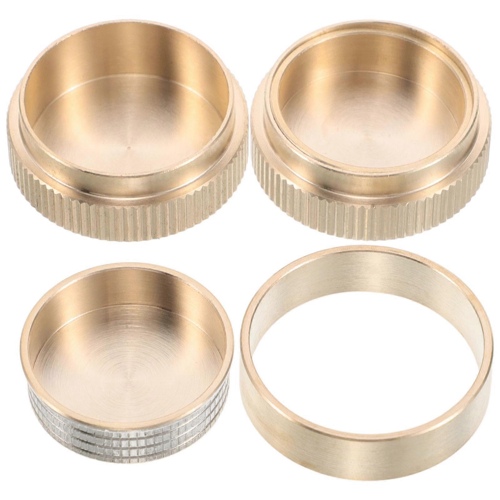 Coin Gimmick Prop Coin Illusion Box for Stage Trick 5Pcs