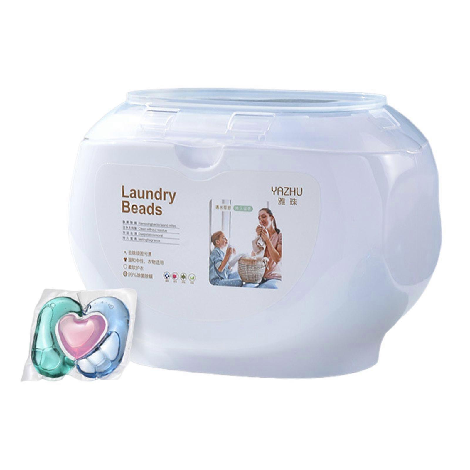 3-in-1 Laundry Pods Powerful Stain Remover with Long-Lasting Fragrance, Perfect for Daily Laundry Routine & All Washing Machines