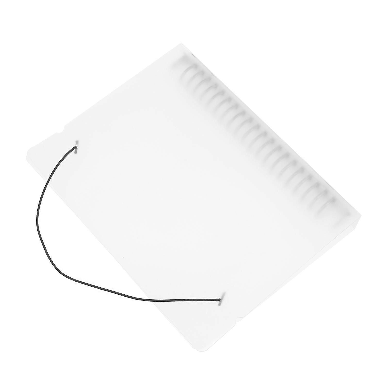 Refillable Notebook Shell 2Pcs Rectangular Dustproof Cover For Notepad Handbook Perfect For Daily Use By Students And Office Workers