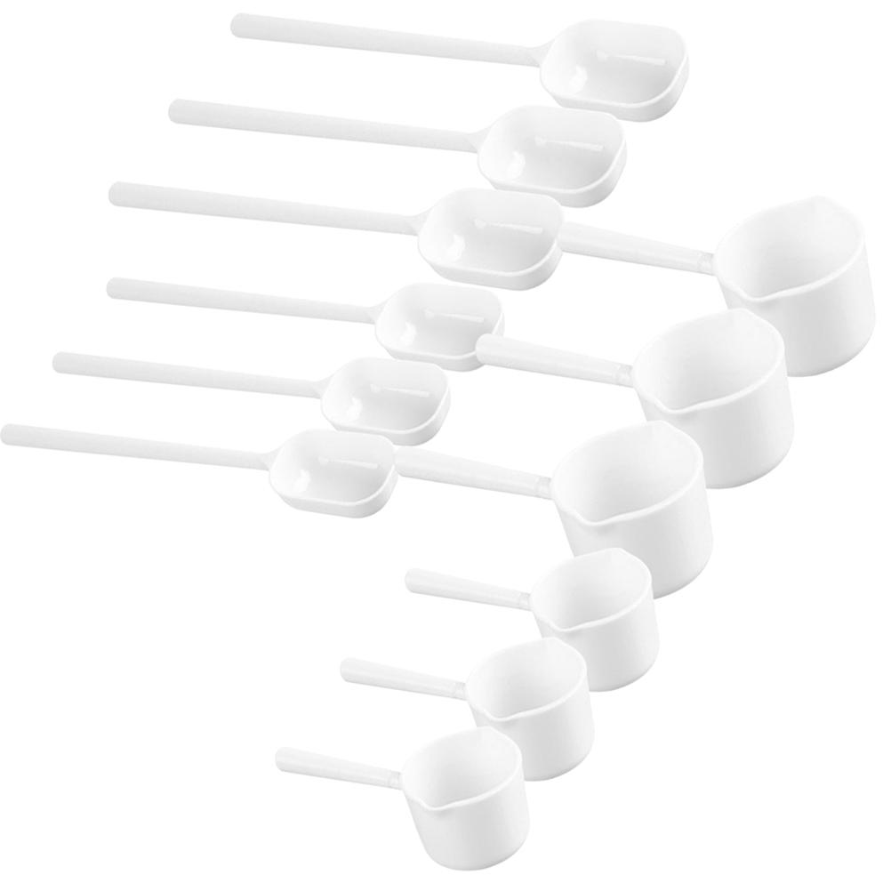 Convenient Measuring Scoops Simple Design For Baking Powder And Condiments 7.5x3.5x3cm Reliable Measuring 40Pcs