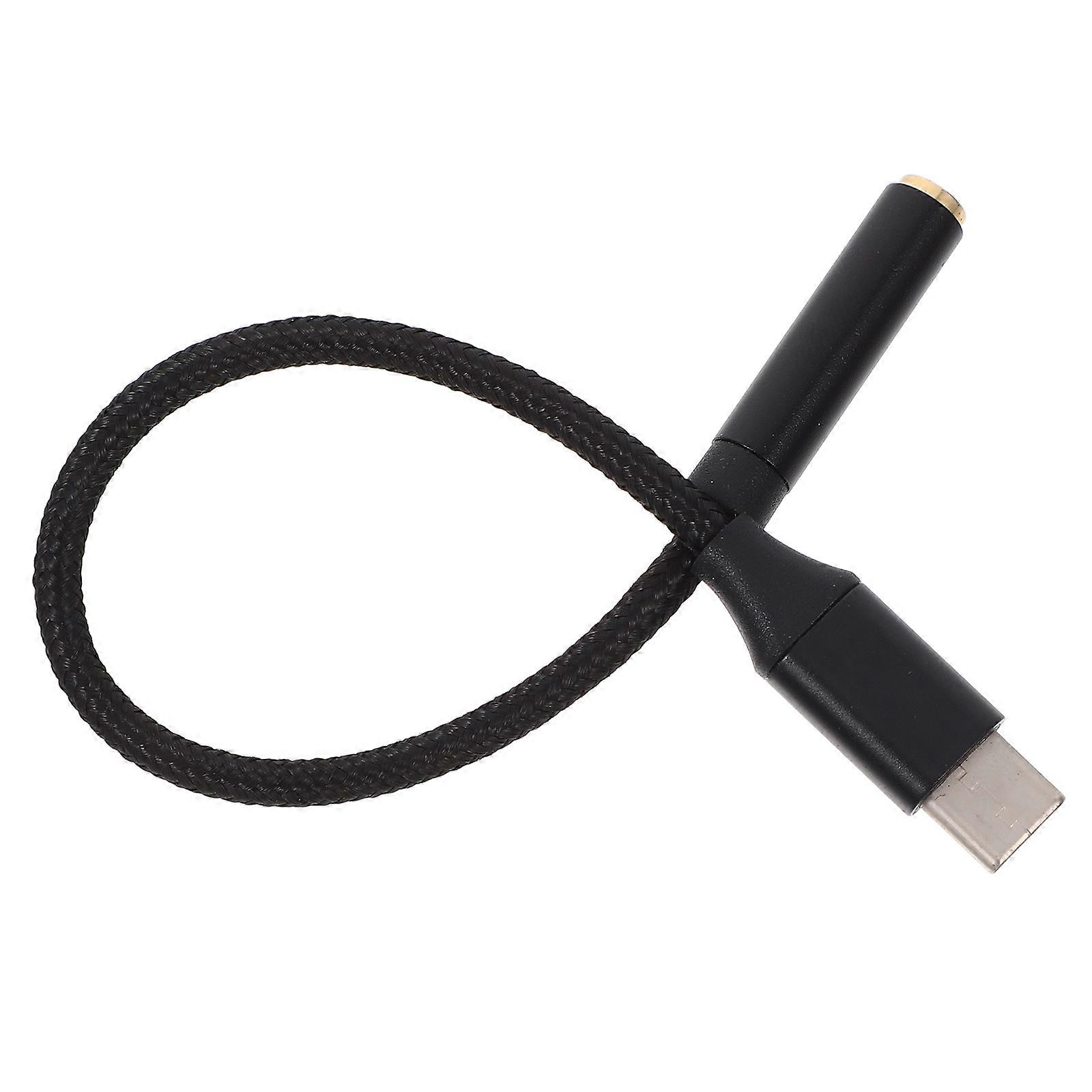 Portable Audio Cable Type-C to 3.5mm Headphone Adapter 4Pcs Set
