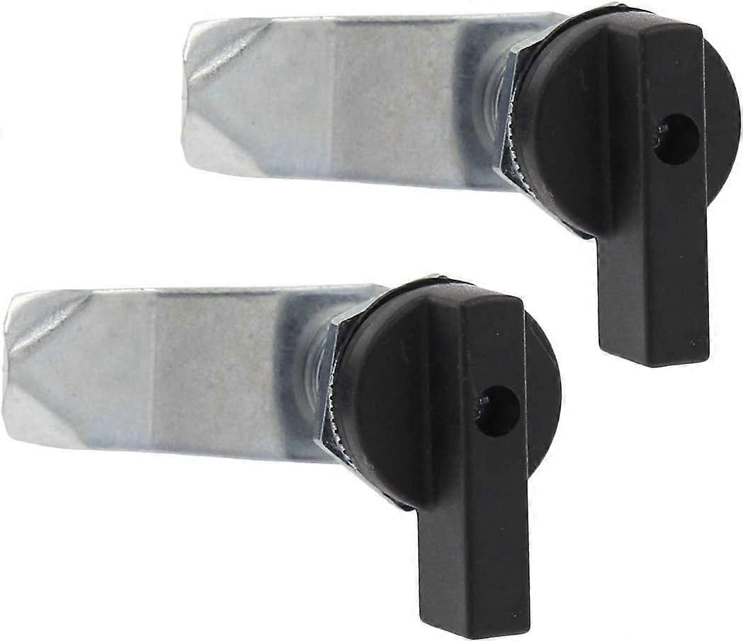 2 Pcs T Handle Thumb Cam Lock Swing Knob Turn Latch for
