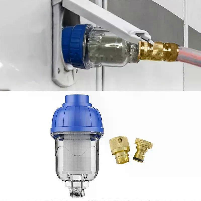 Filter Water Tank Filling Pre-Filter RV Faucet Impurity Gravity Fill External Water Purifier Ideal For Camper Water Supply