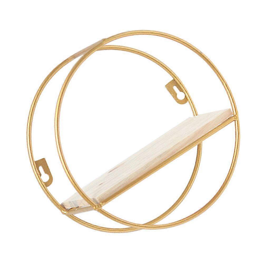 Nordic Storage Rack Iron Wall Shelf for Home 2Pcs -Mounted