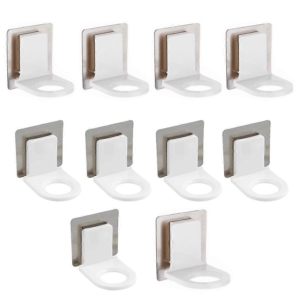 Wall Mounted Shower Gel Bottle Rack Holder for Bathroom 20Pcs