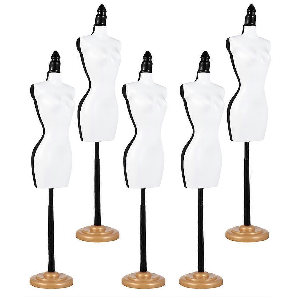 Mini Mannequin Model Doll Clothing Support for Displaying 10Pcs