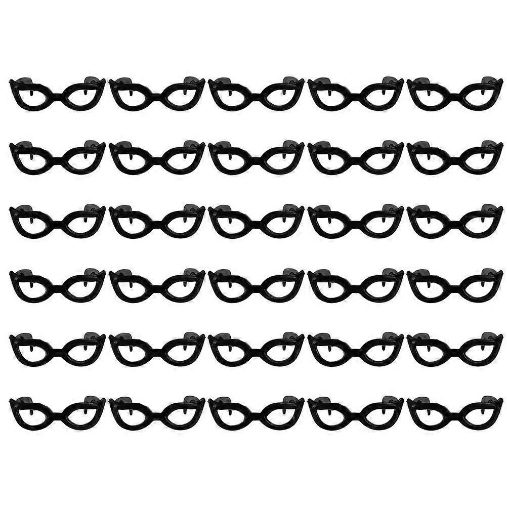 Small Doll Sunglasses Mini Glasses for Decor with 300Pcs Plastic Props