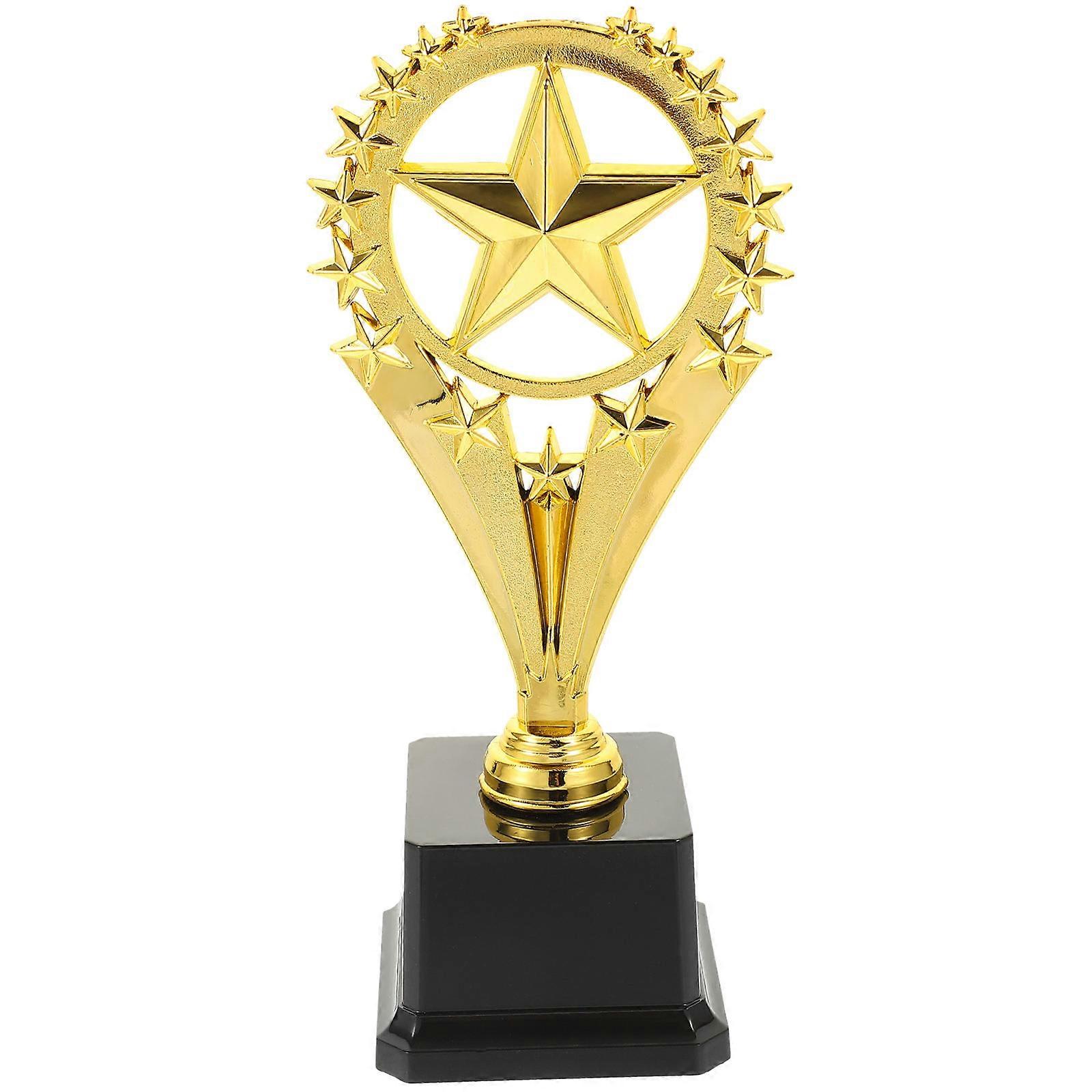 Plastic Trophy Cup for 2Pcs Kids Competition Reward Supply