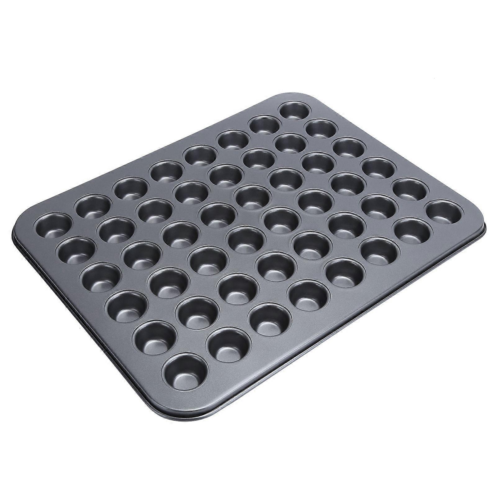 48Cup NonStick Mini Round Cupcake Pan Tray Baking Mould Bakeware Cooking Accessory