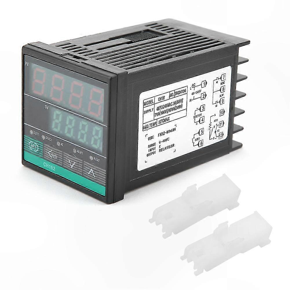 Temperature Controller with SSR Output and Alarm Function for HVAC Systems