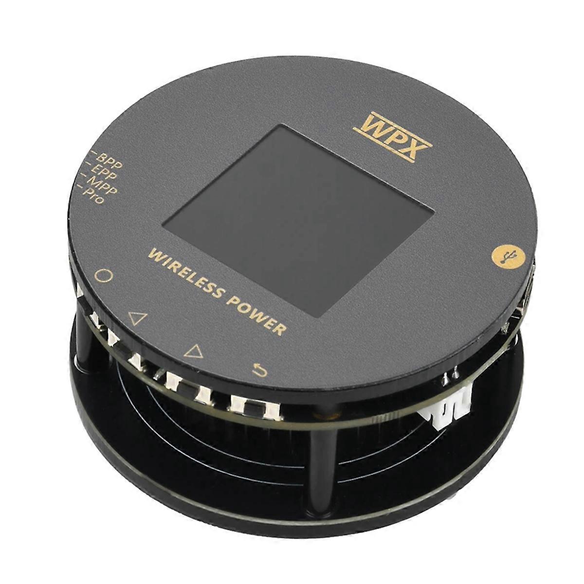 1.54-inch LCD magnetic wireless charger tester