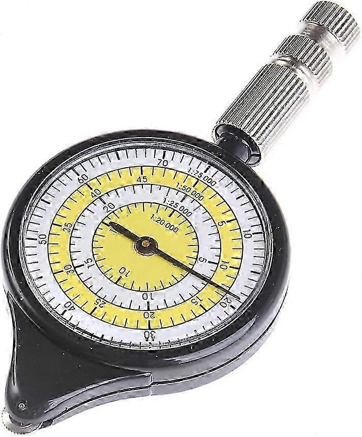 Rangefinder: Rangefinder, Opisometer, Curvimeter, Color: White-Yellow