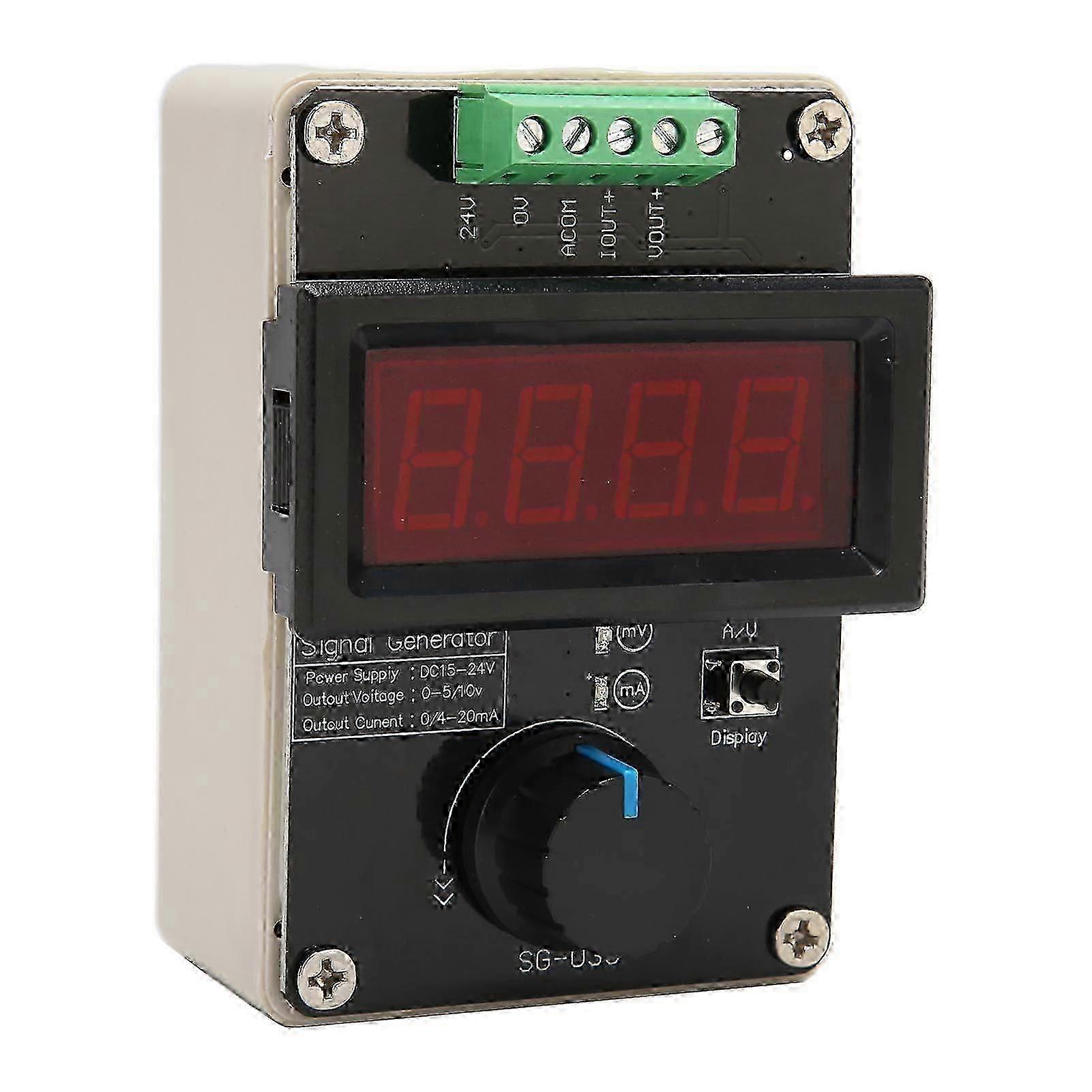 For 4 to 20ma Signal Generator - Adjustable DC 0 to 10V 0 Or 4 to 20mA Current Voltage Analog Simulator