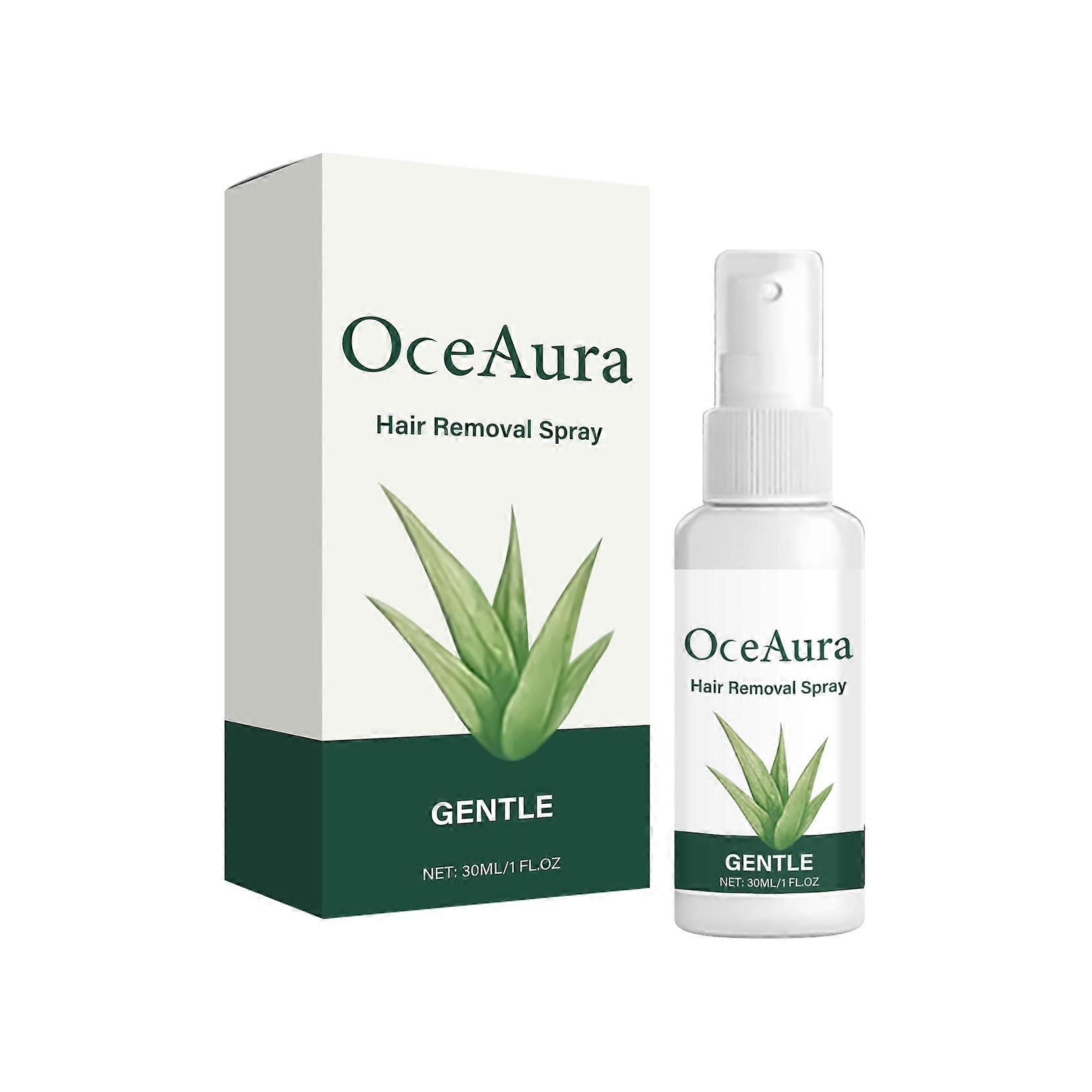 OceAura Body Hair Removal Spray, Mildly Clean Smooth Skin Water Embellish Smooth And Convenient Care Hair Removal Spray