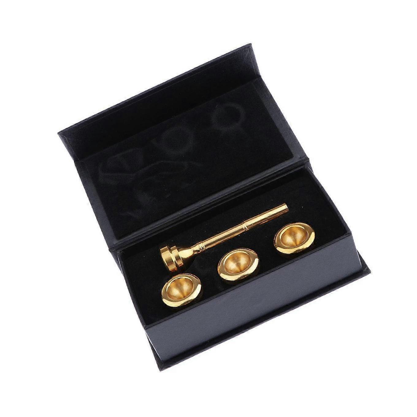 Gold Plated Multi-Purpose Trumpet Mouthpiece for Enhanced Performance Golden 7c 5c 3c 1.5c