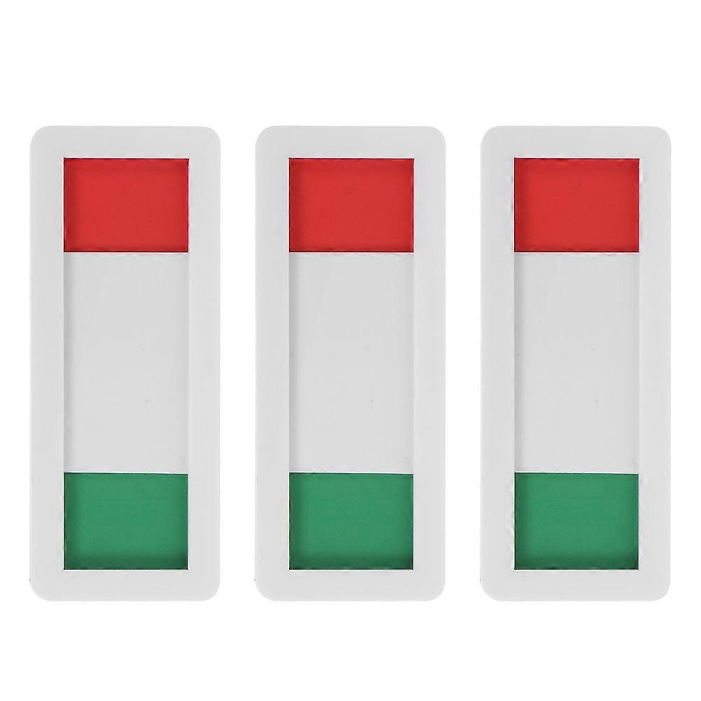 Occupied Sign for Office Use Acrylic Privacy Slide Door Sign 6Pcs