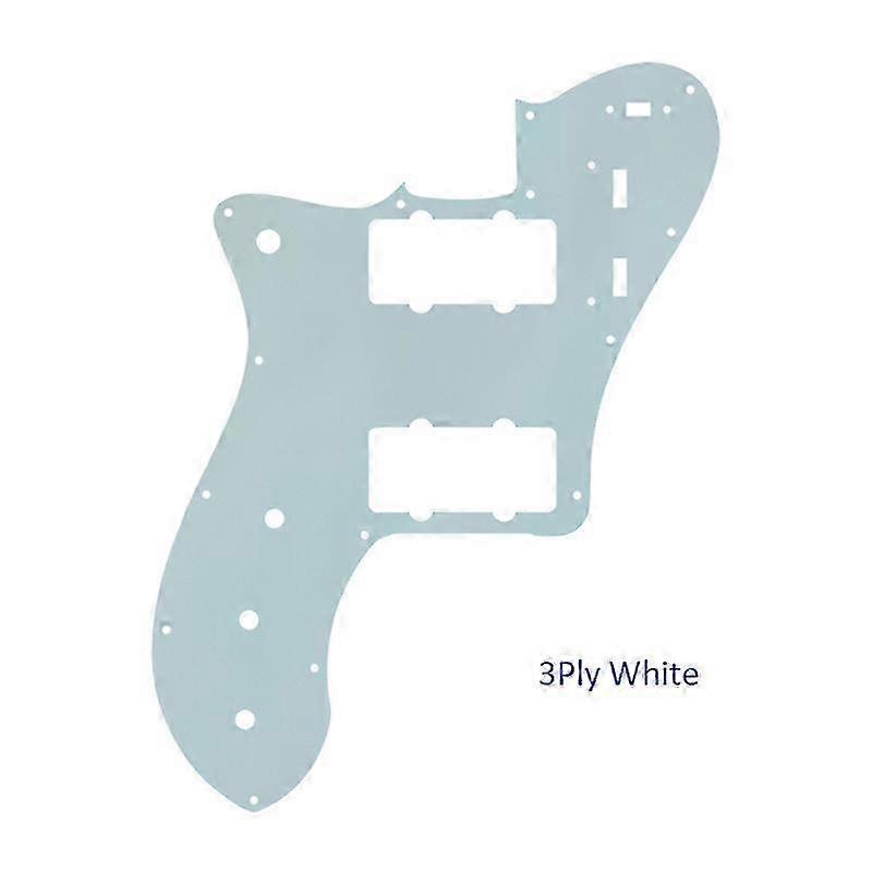 Tilpassede gitardeler - For US FD US FD 72 Tele Deluxe JM Reissue gitarplekterbrett med Jazzmaster-layout i mange farger, 26-tommers