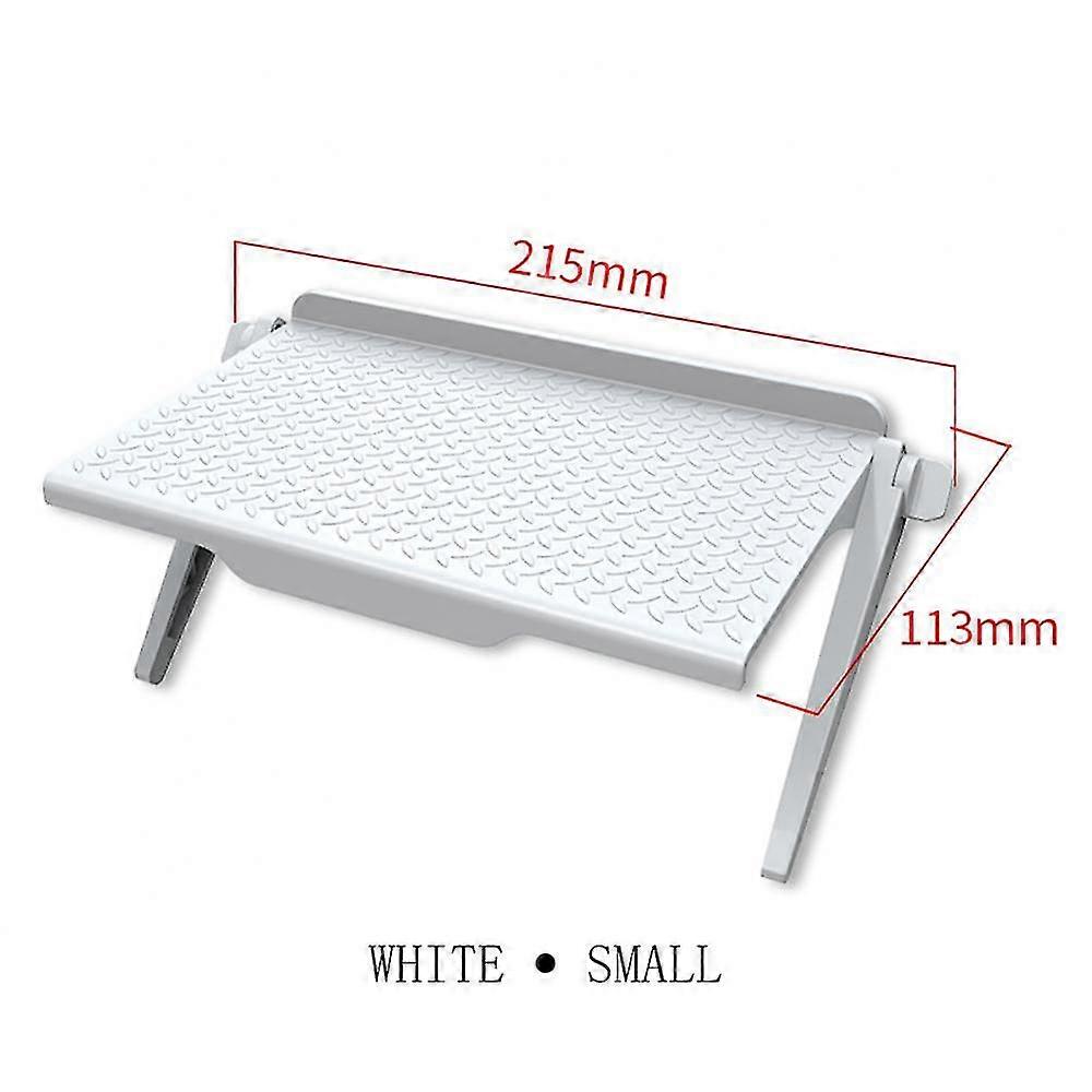 Adjustable TV Screen Top Storage Rack Holder Computer Monitor Desktop Stand Rack 25-26