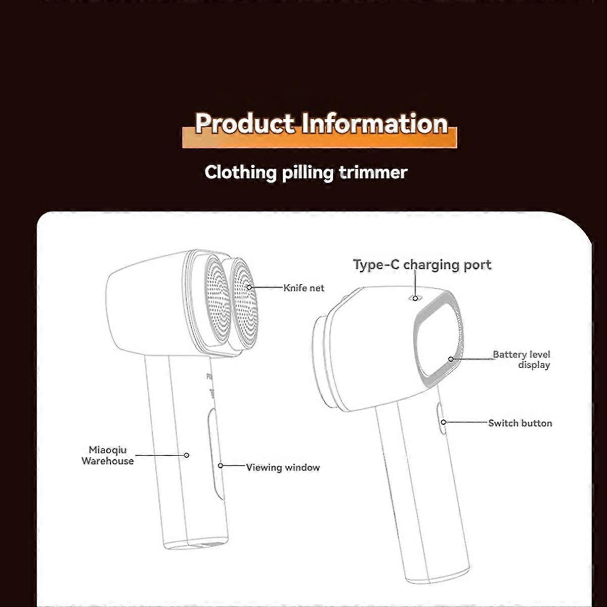 Fabric Shaver
Defuzzer Clothes