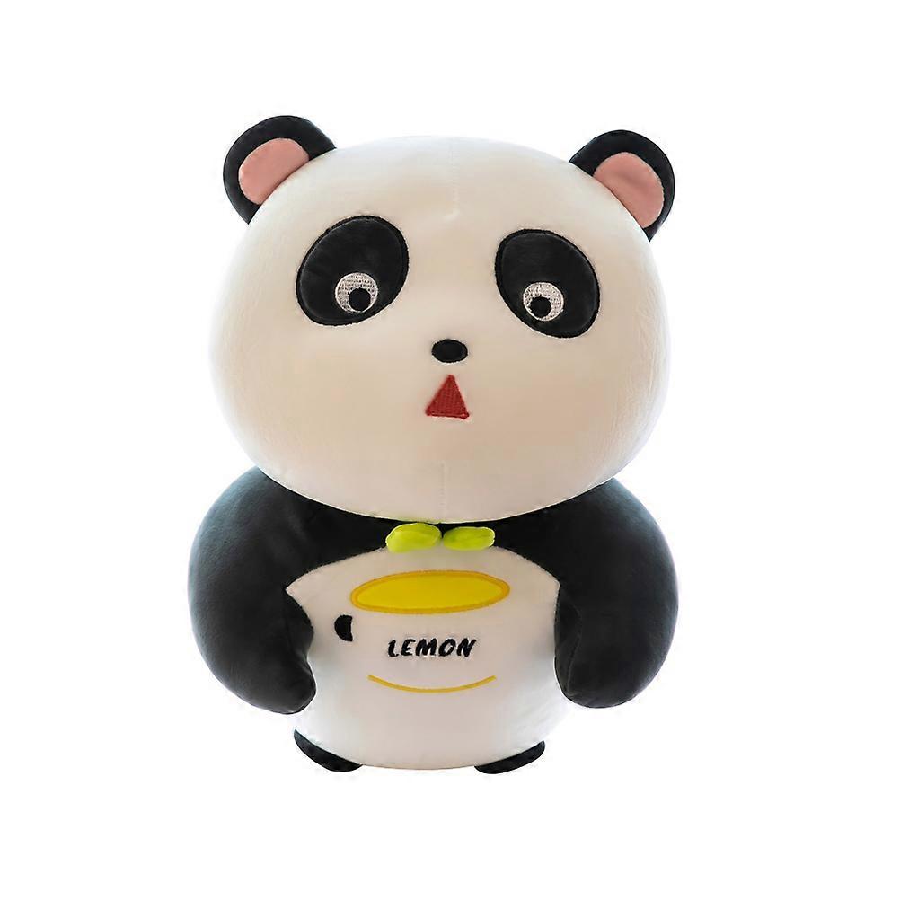 Plush Panda Adornment Adorable Panda Doll for Decor