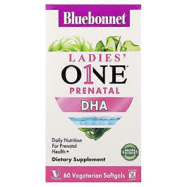 Bluebonnet Nutrition, Ladies' OneÃÂÃÂÃÂÃÂÃÂÃÂÃÂÃÂ® Prenatal DHA, 60 Vegetarian Softgels (200 mg per Softgel)