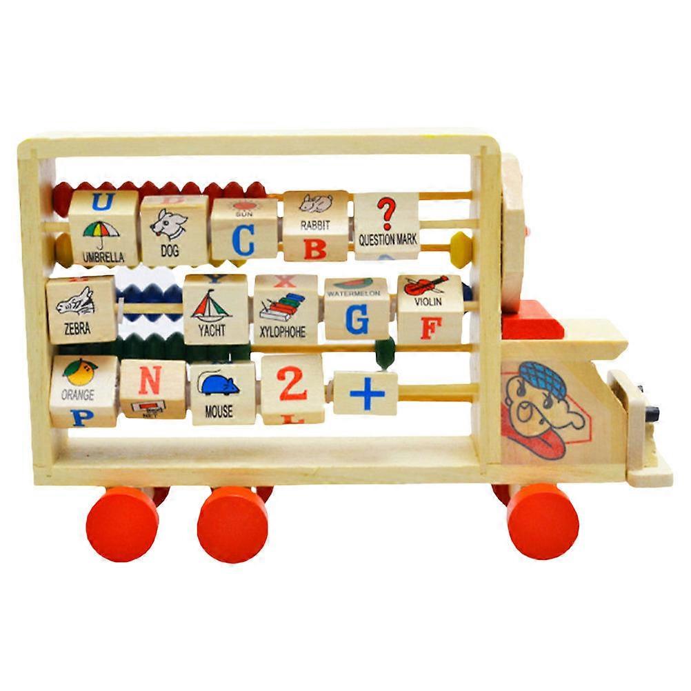 Kids Educational Plaything Wooden Abacus Toy for Counting Learning