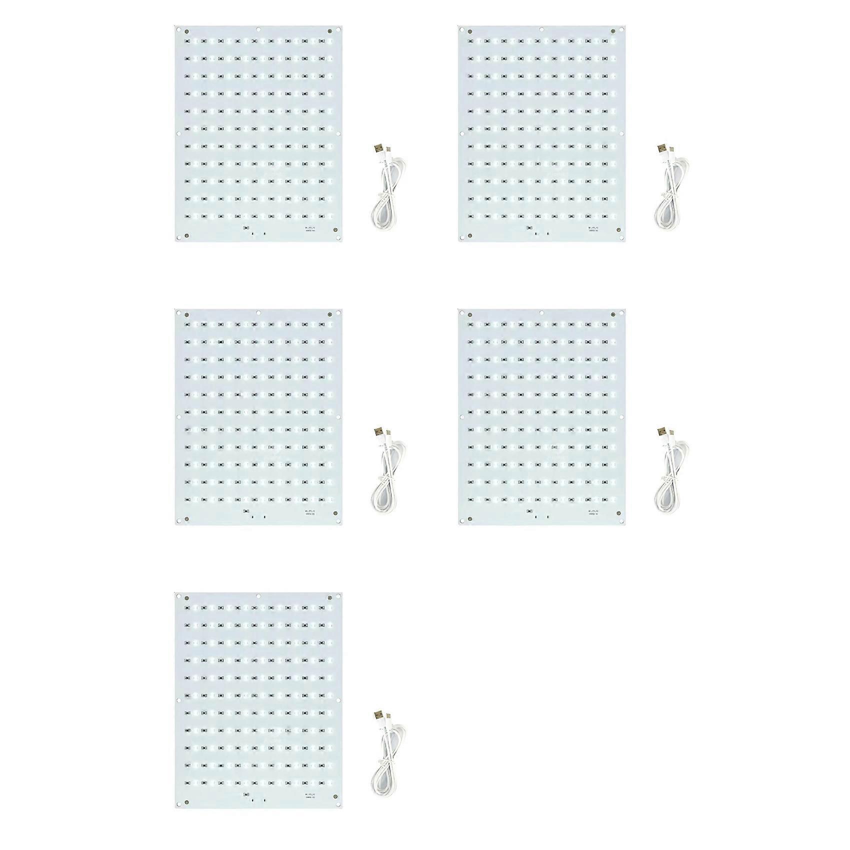 5X for Bambu 3D Printer CMYK Lithophane LED Backlight Board Kit USB C DIY Lithophane Photo Model