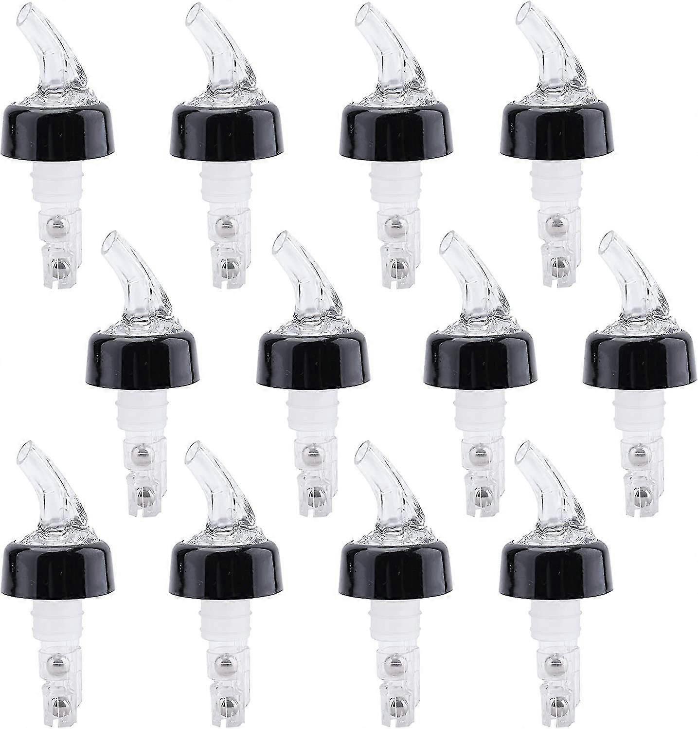 12 Pack Automatic Measured Bottle Pourers 30ml