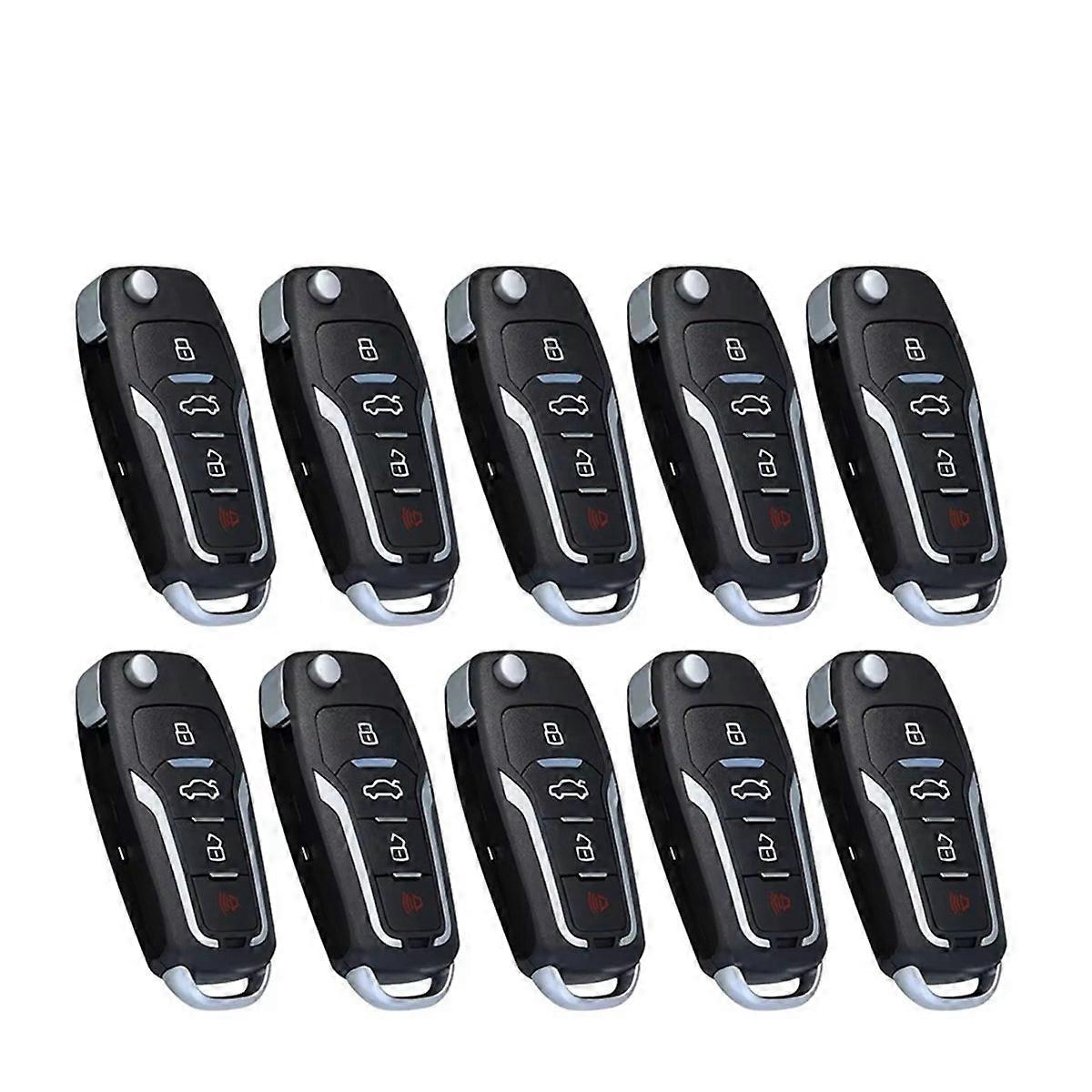 10pcs 433Mhz Fixed Code Remote Duplicator Electric Garage Gate Door Opener Cloning Cloner Copy Remote Controller