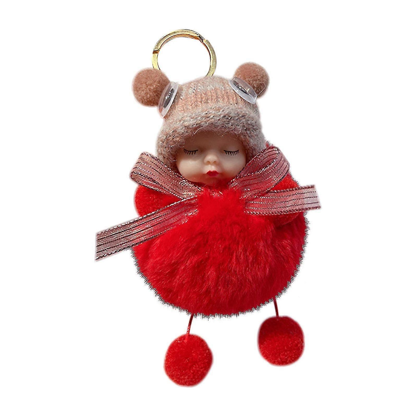 Lovely Simulation Plush Squint Doll Valentine's Day Rose