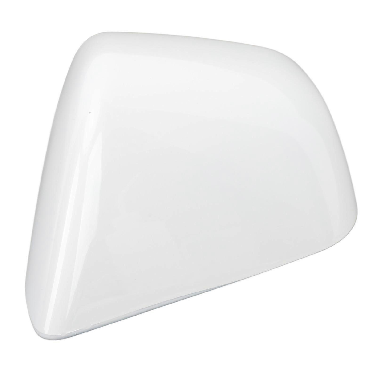 Rear View Side Mirror Cover White Rearview Door Wing Mirror Cap Replacement for Tesla Model 3 2017 to 2023 Left 092290 00 D 