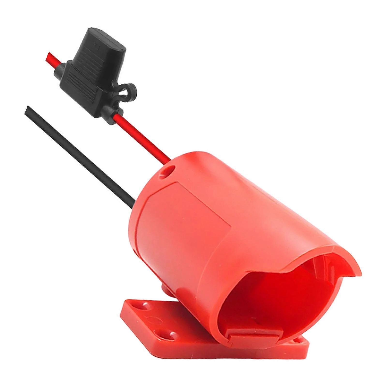 Compactly DC12V Converter Durability ABS Metal Construction Power Ride Wheel Adapter For Customs Electronics Portable Power Multicolor