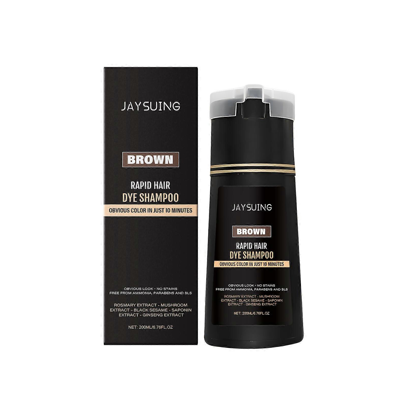 Instant Hair Shampoo For Men (Brown)
