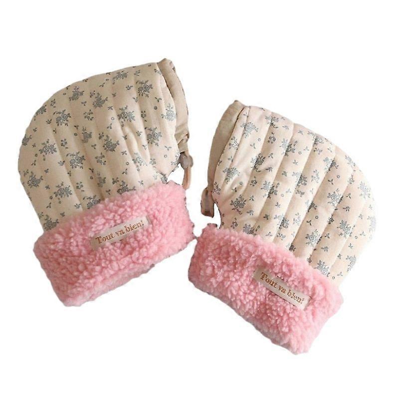 1 Pair Warm and Durable Kids Handlebar Muffs Soft & Breathable Gloves Mittens