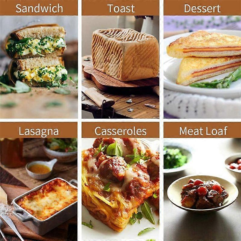 Loaf Pan with Lid Nonstick Bread Toast Mould Mini Square Toast Box for Home Baking Perfect Baking Se