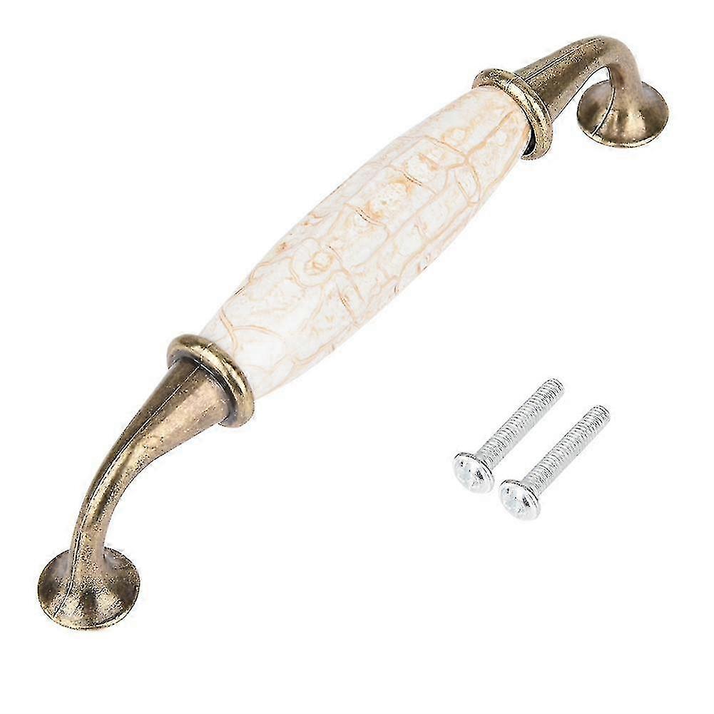 Vintage Style Ceramic Door Handles Cabinet Cupboard Drawer Knobs Pull(5025-128)