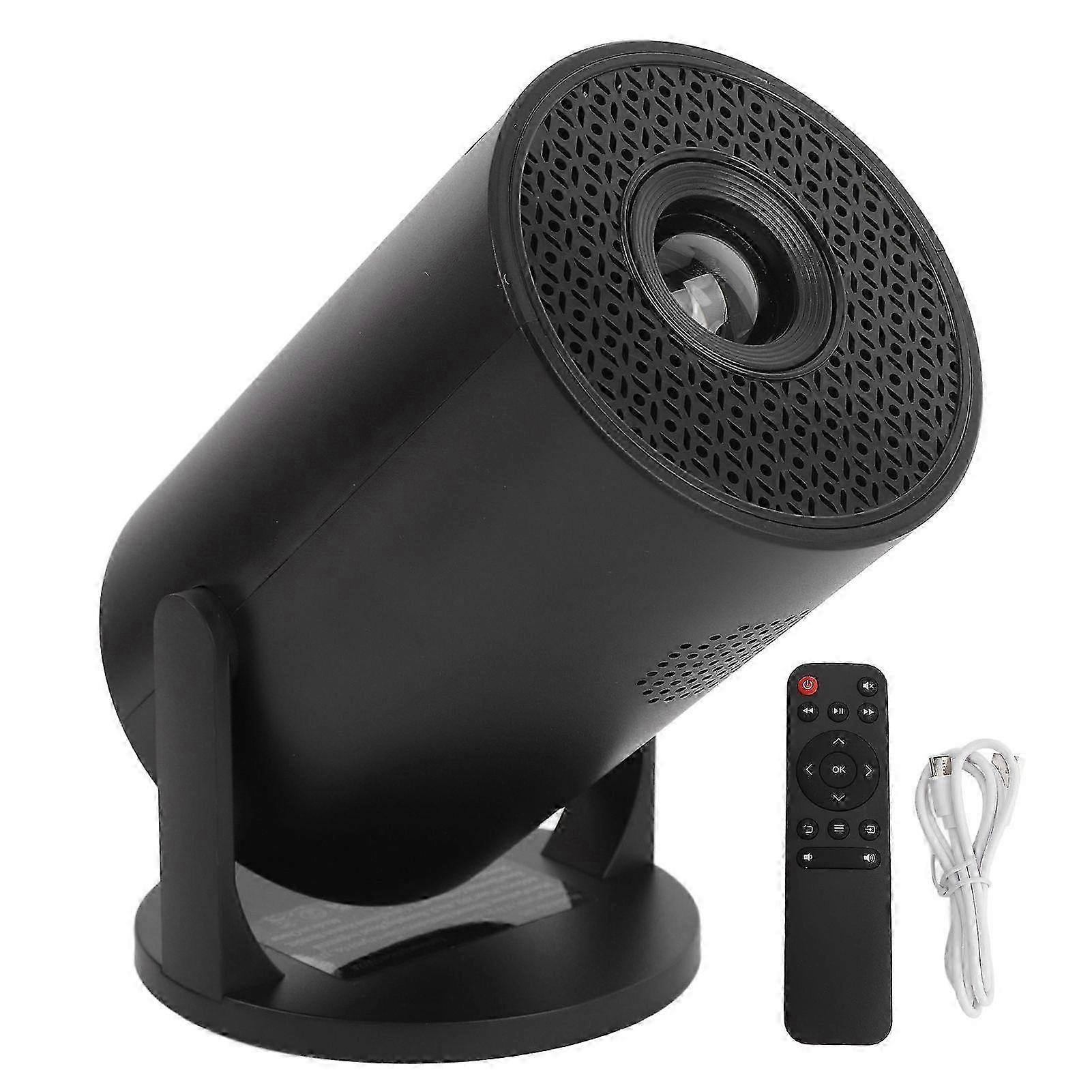 Portable Projector with Bluetooth Wireless Fidelity 1080P 270 Degree Adjustable USB TV Sticks Video Movie Projector for Android Laptop PC Smartphone