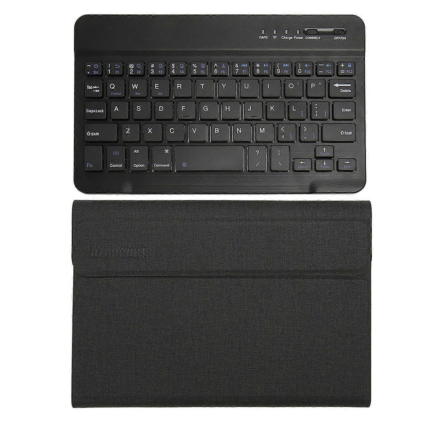 Tablet Keyboard Bluetooth Wireless Waterproof Rustproof Keyboard with PU Leather Case for Iplay50 Mi